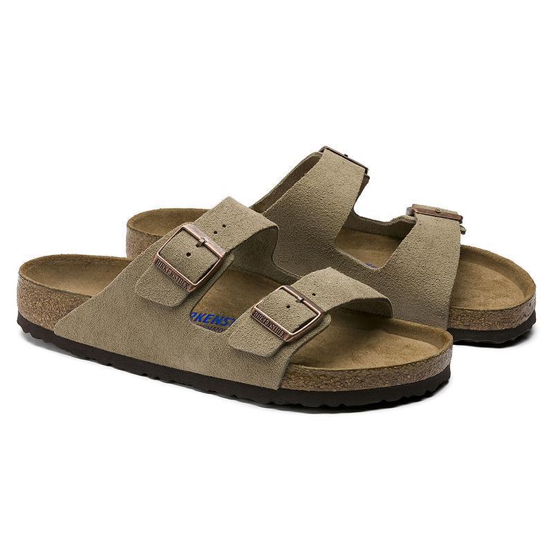 Arizona Birkenstock Soft Footbed Semisove Damske Hnede | SK 25FDN